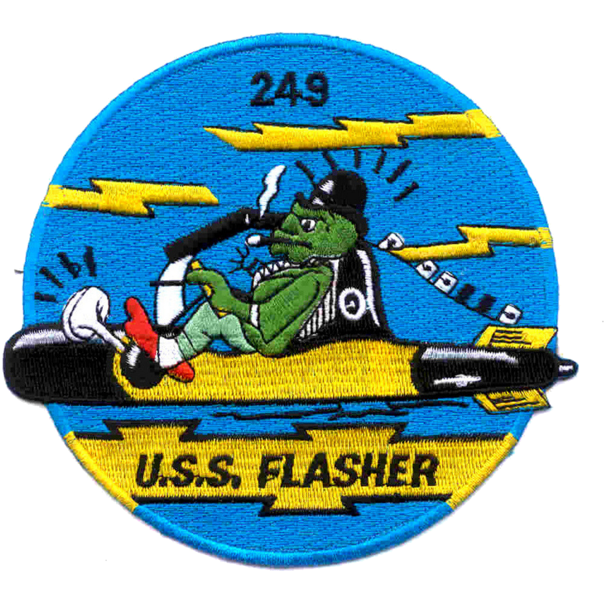 USS FLASHER SS 249 PATCH