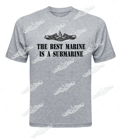 Best Marine is a Submarine Text & Dolphin : Clothing