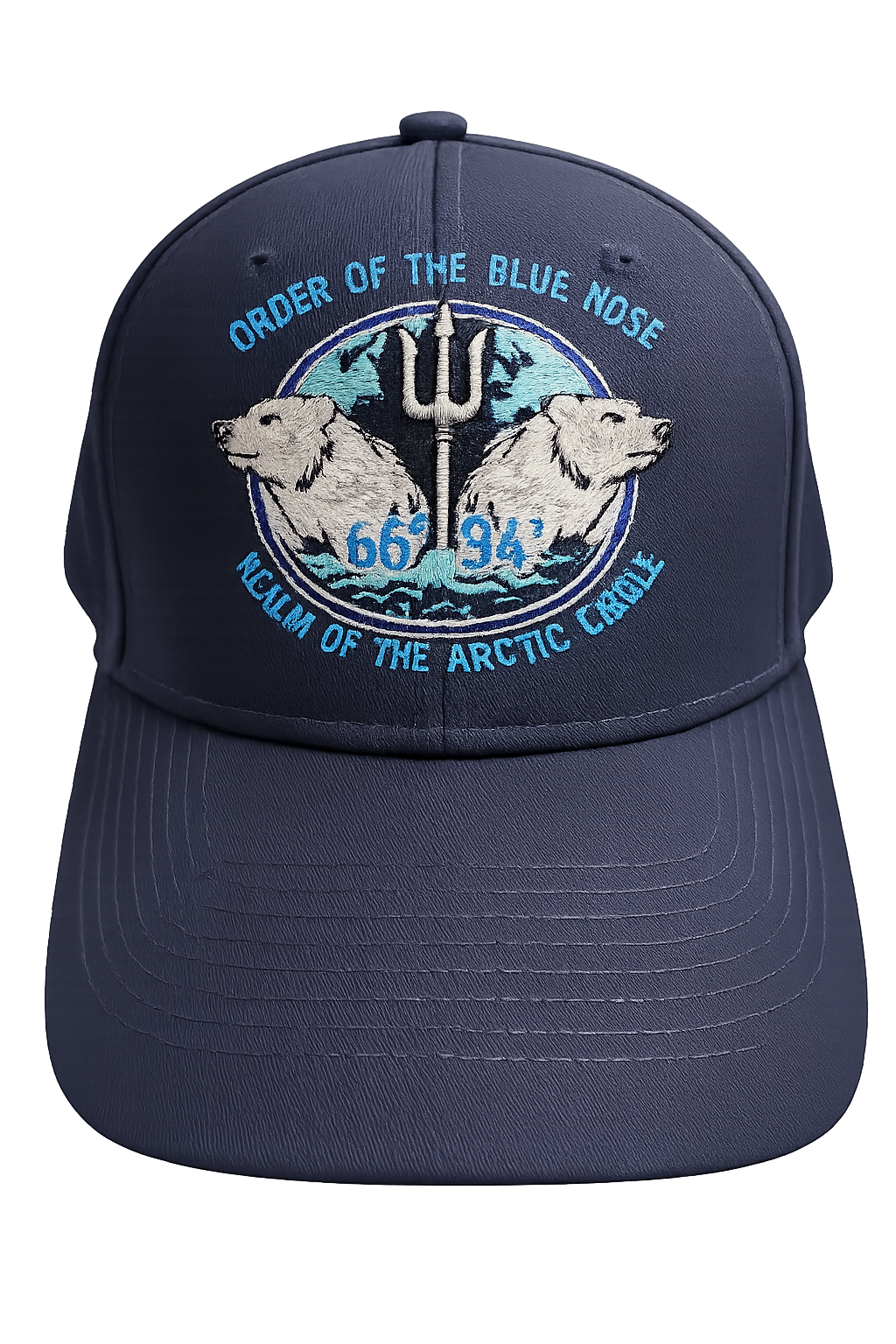 Order of the Blue Nose Ball Cap - 2 Polar Bears logo