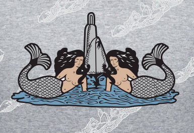 Diesel Boats Forever VINTAGE Mermaids DBF : Clothing
