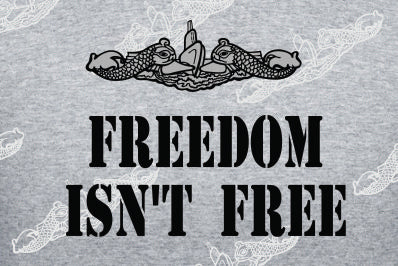 Freedom Isn't Free TEXT & Dolphin : Clothing