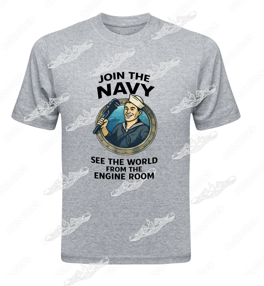 Join The Navy See The World From The Engine Room ; Clothing