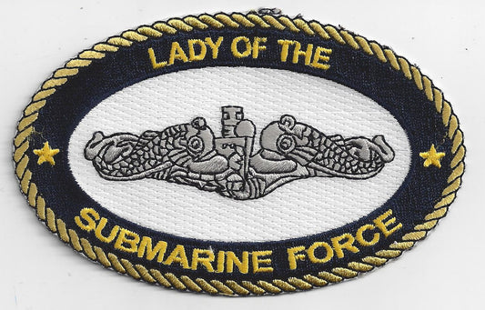 Lady of the Submarine Force PATCH