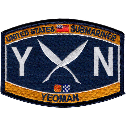 SUBMARINE YEOMAN YN  RATING DECAL/STICKER