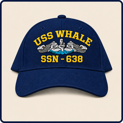 USS WHALE SSN-638 HAT approved boat mockup