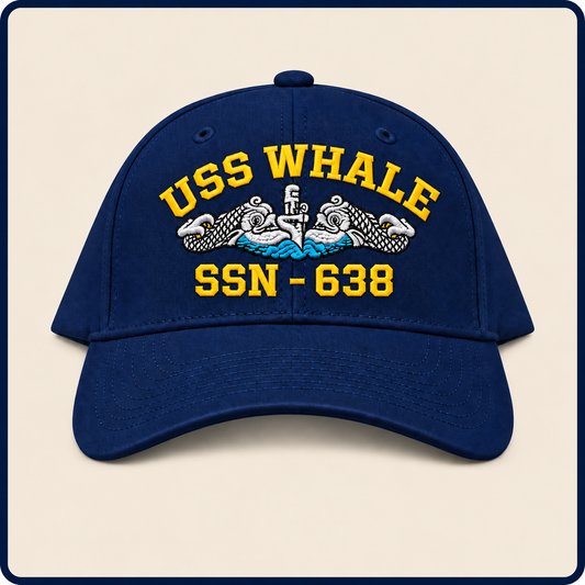 USS WHALE SSN-638 HAT approved boat mockup