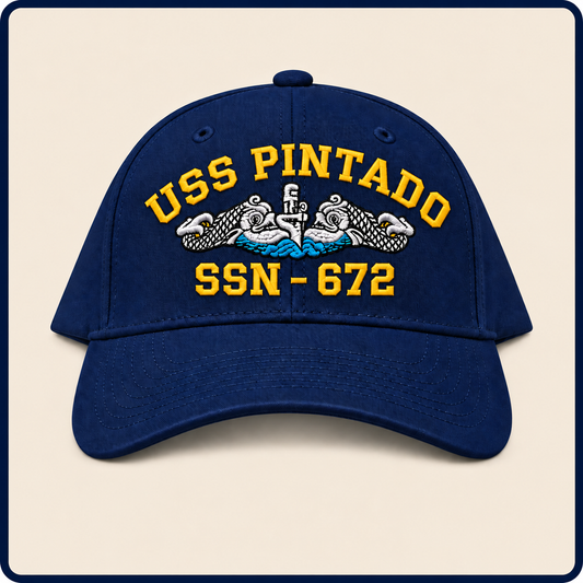 USS PINTADO SSN-672 HAT approved boat mockup