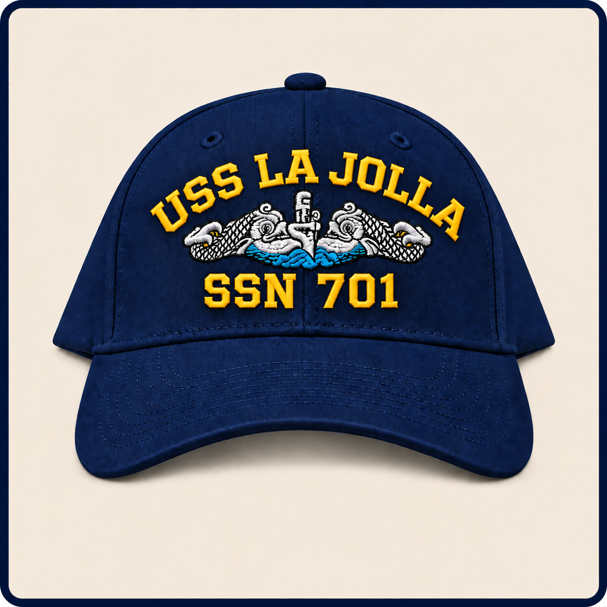 USS LA JOLLA SSN-701 HAT approved boat mockup
