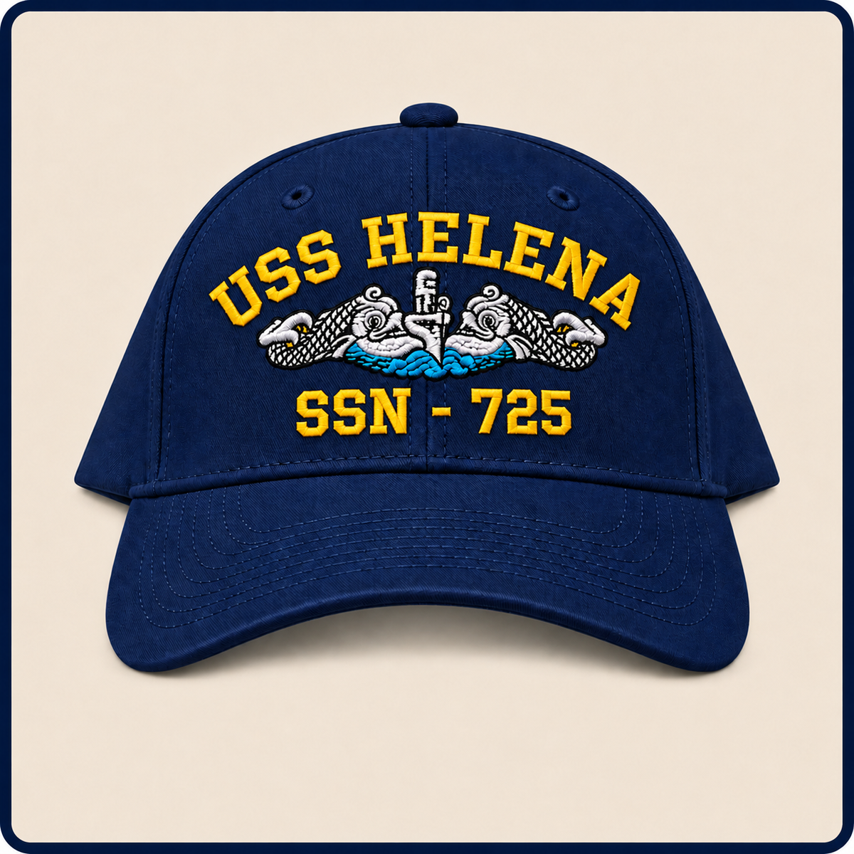 USS HELENA SSN-725 HAT approved boat mockup