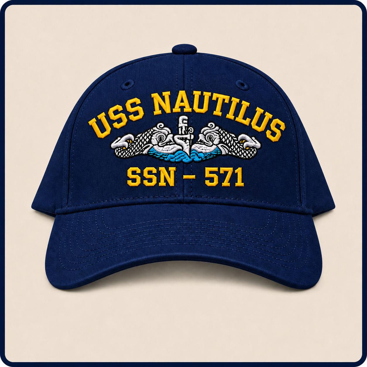 USS NAUTILUS SSN-571 HAT approved boat mockup