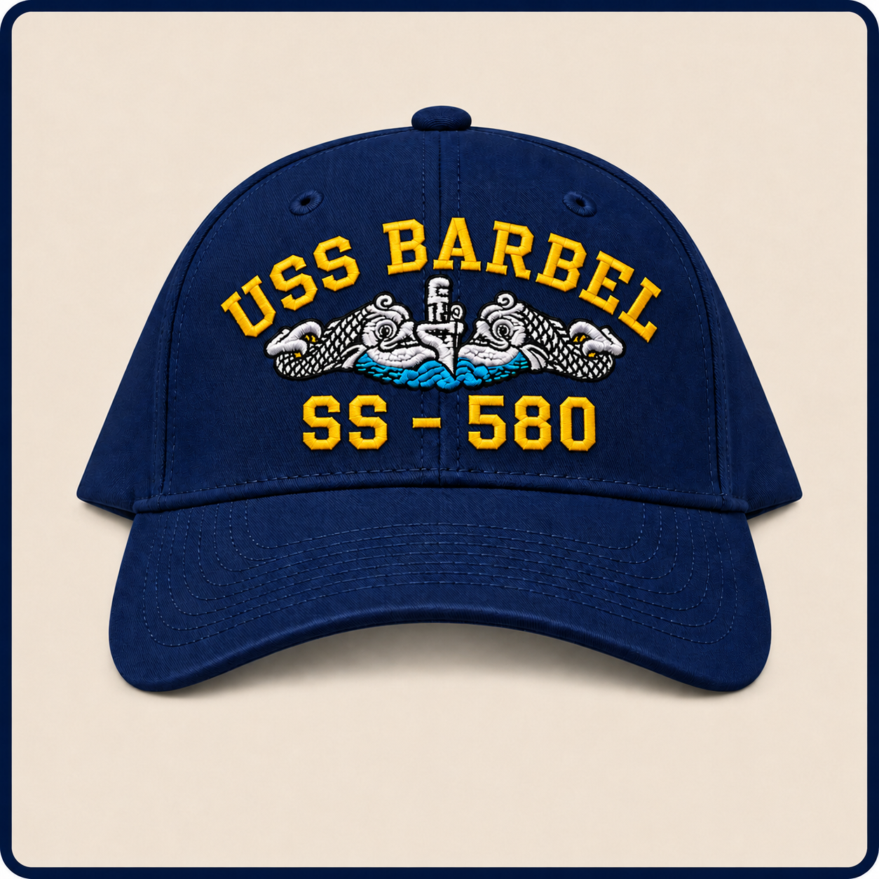 USS BARBEL SS-580 HAT approved boat mockup