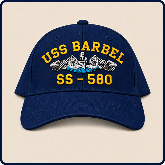 USS BARBEL SS-580 HAT approved boat mockup