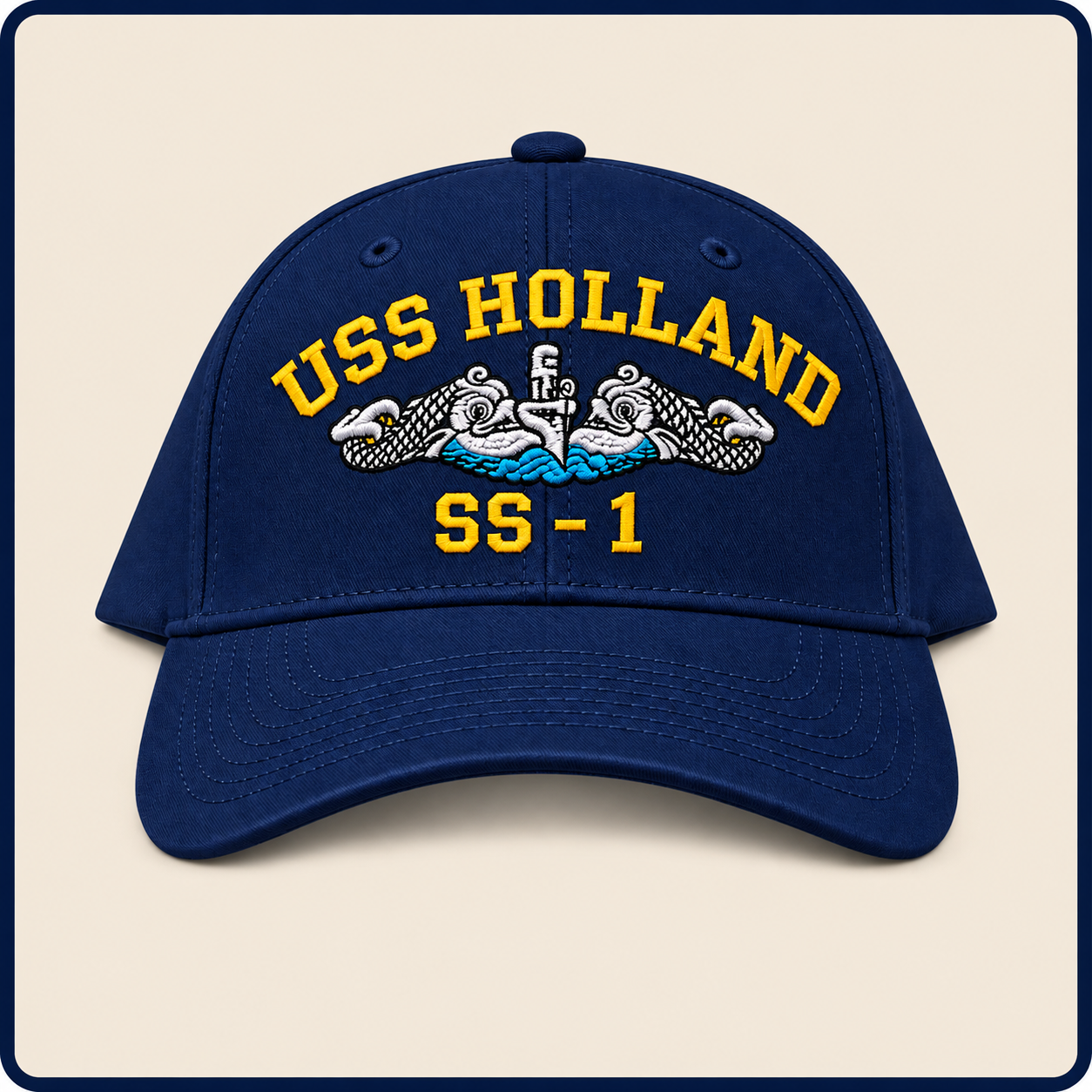 USS HOLLAND SS-1 HAT approved boat mockup