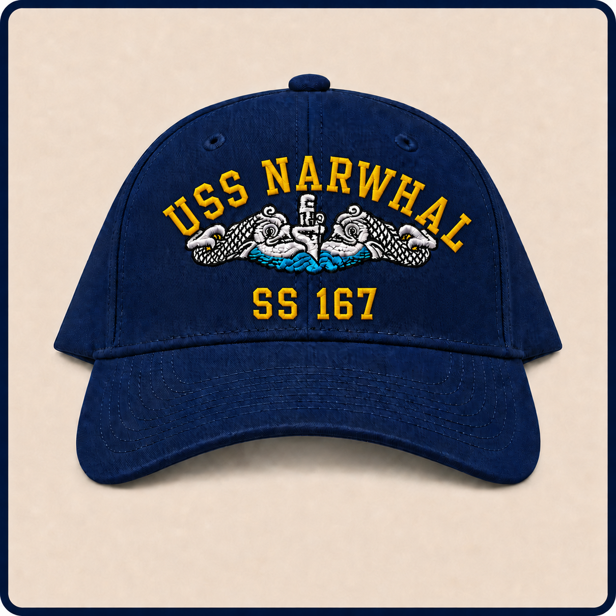 USS NARWHAL SS-167 HAT approved boat mockup