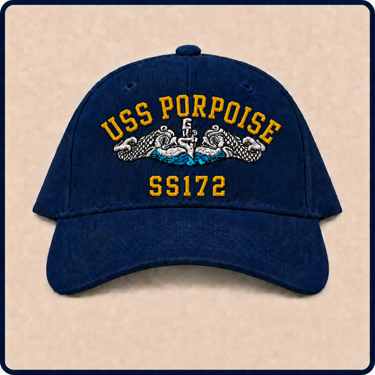 USS PORPOISE SS-172 HAT approved boat mockup