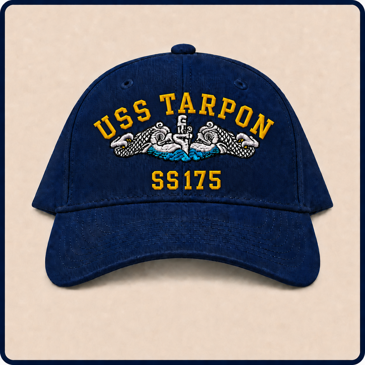 USS TARPON SS-175 HAT approved boat mockup