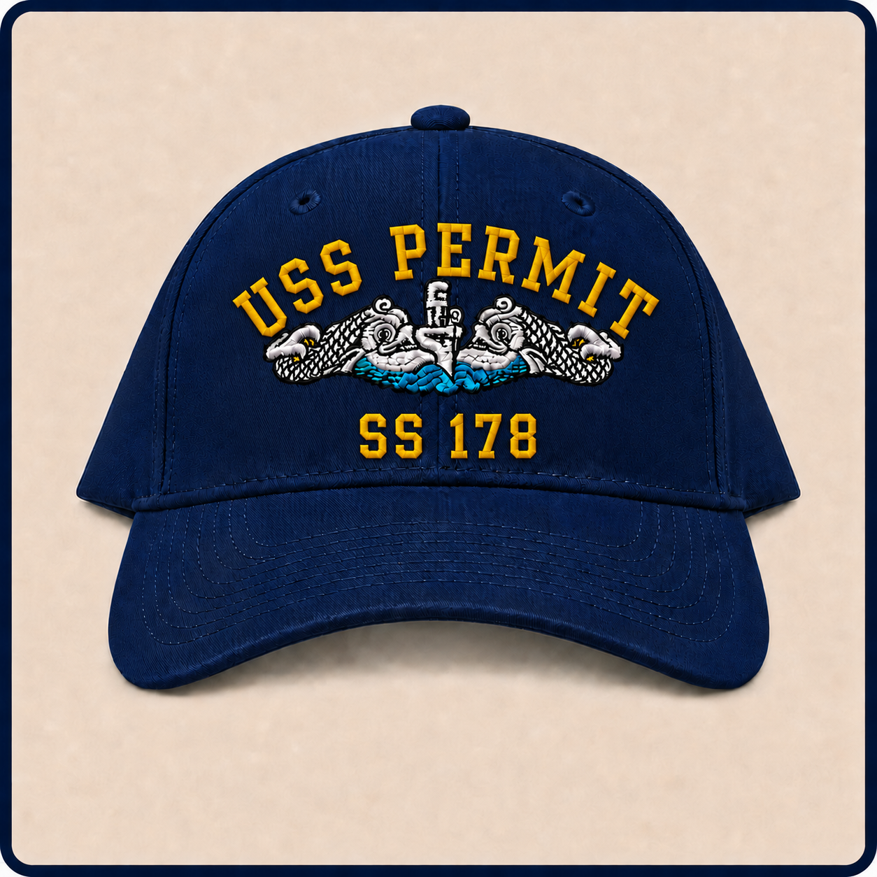 USS PERMIT SS-178 HAT approved boat mockup