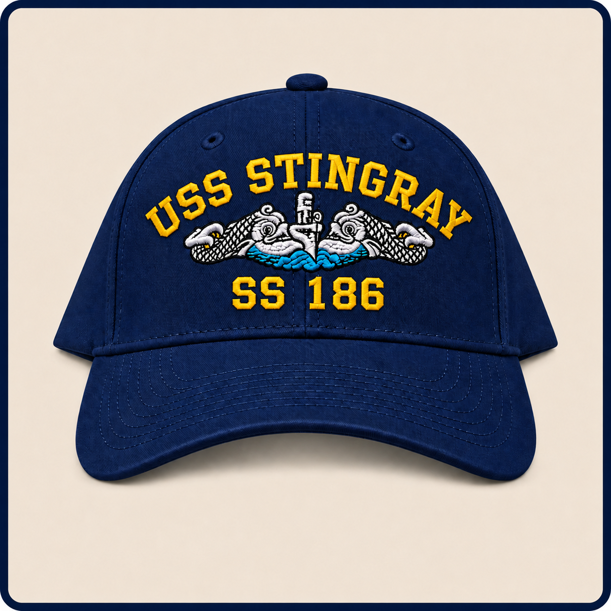 USS STINGRAY SS-186 HAT approved boat mockup