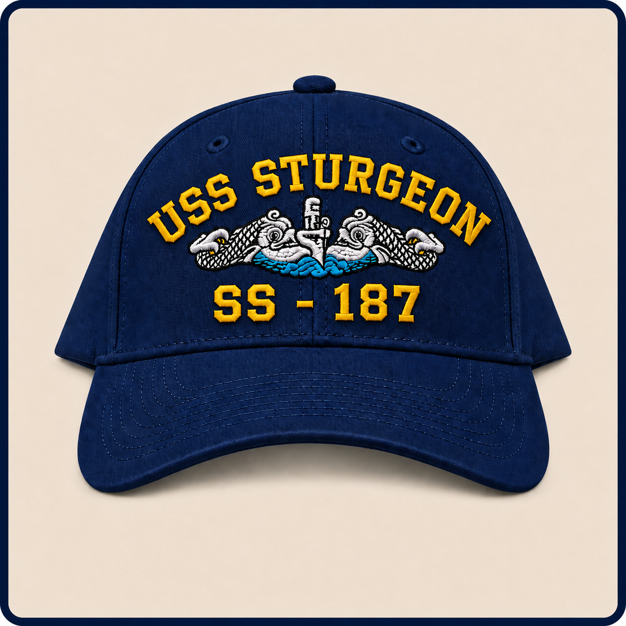 USS STURGEON SS-187 HAT approved boat mockup