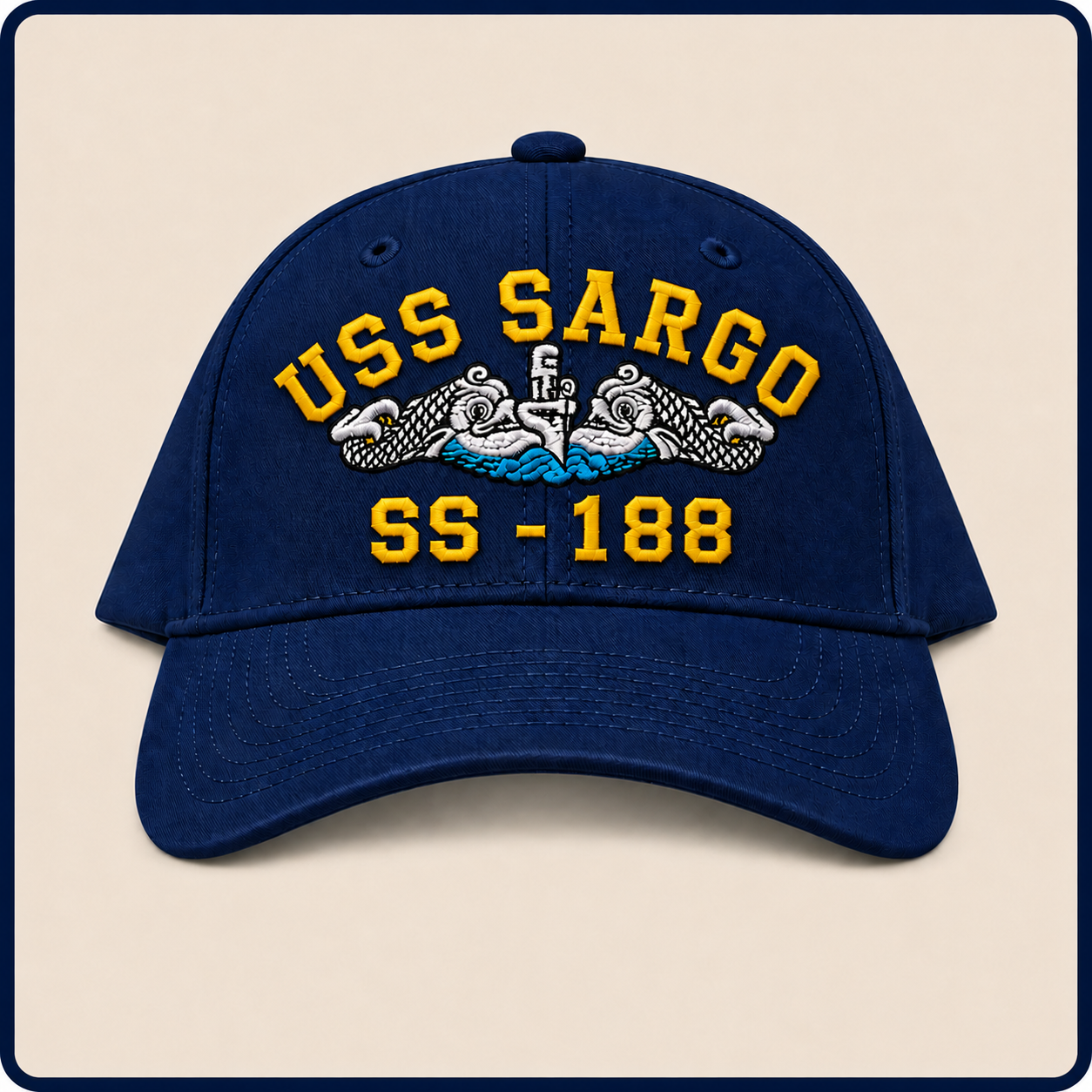 USS SARGO SS-188 HAT approved boat mockup