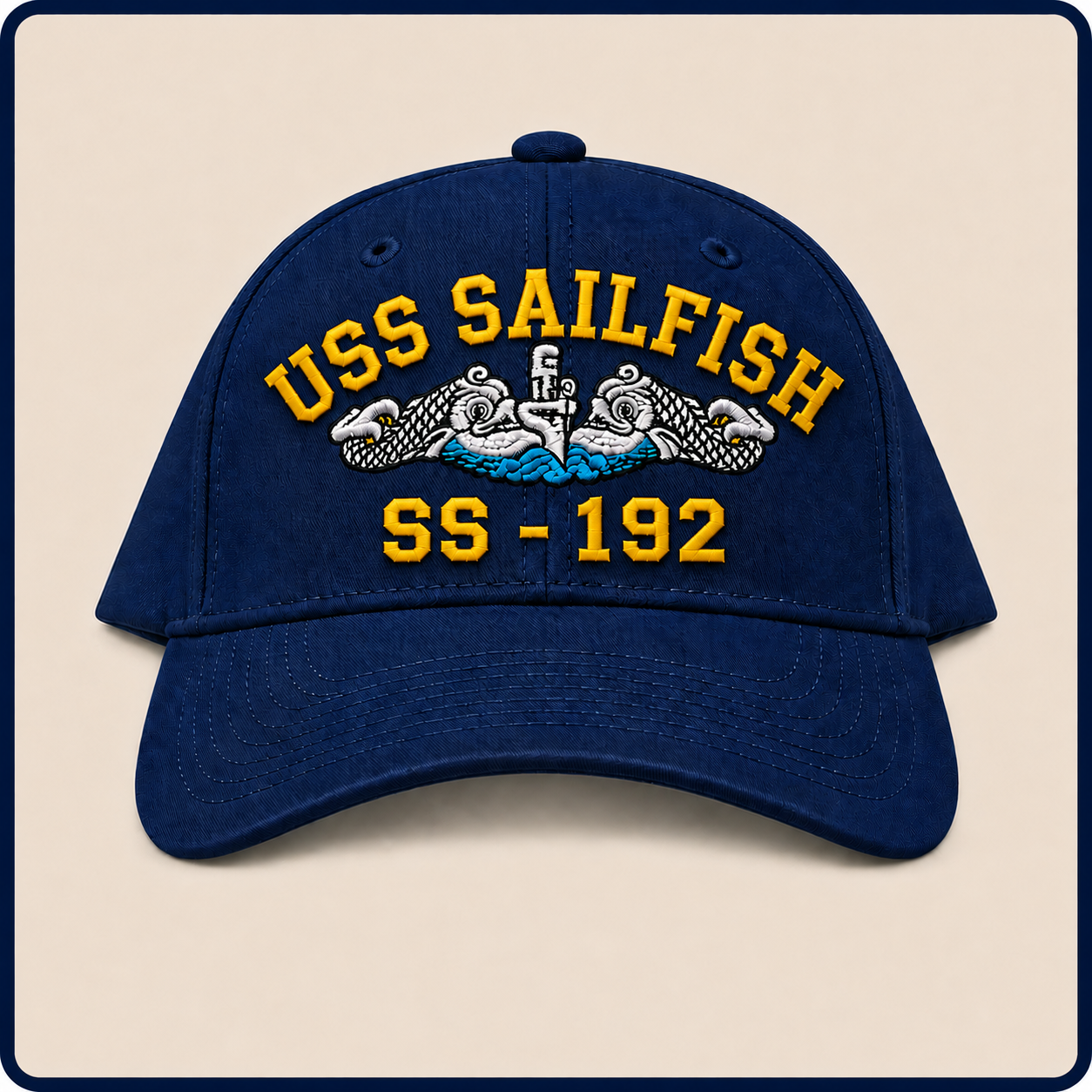 USS SAILFISH SS-192 HAT approved boat mockup