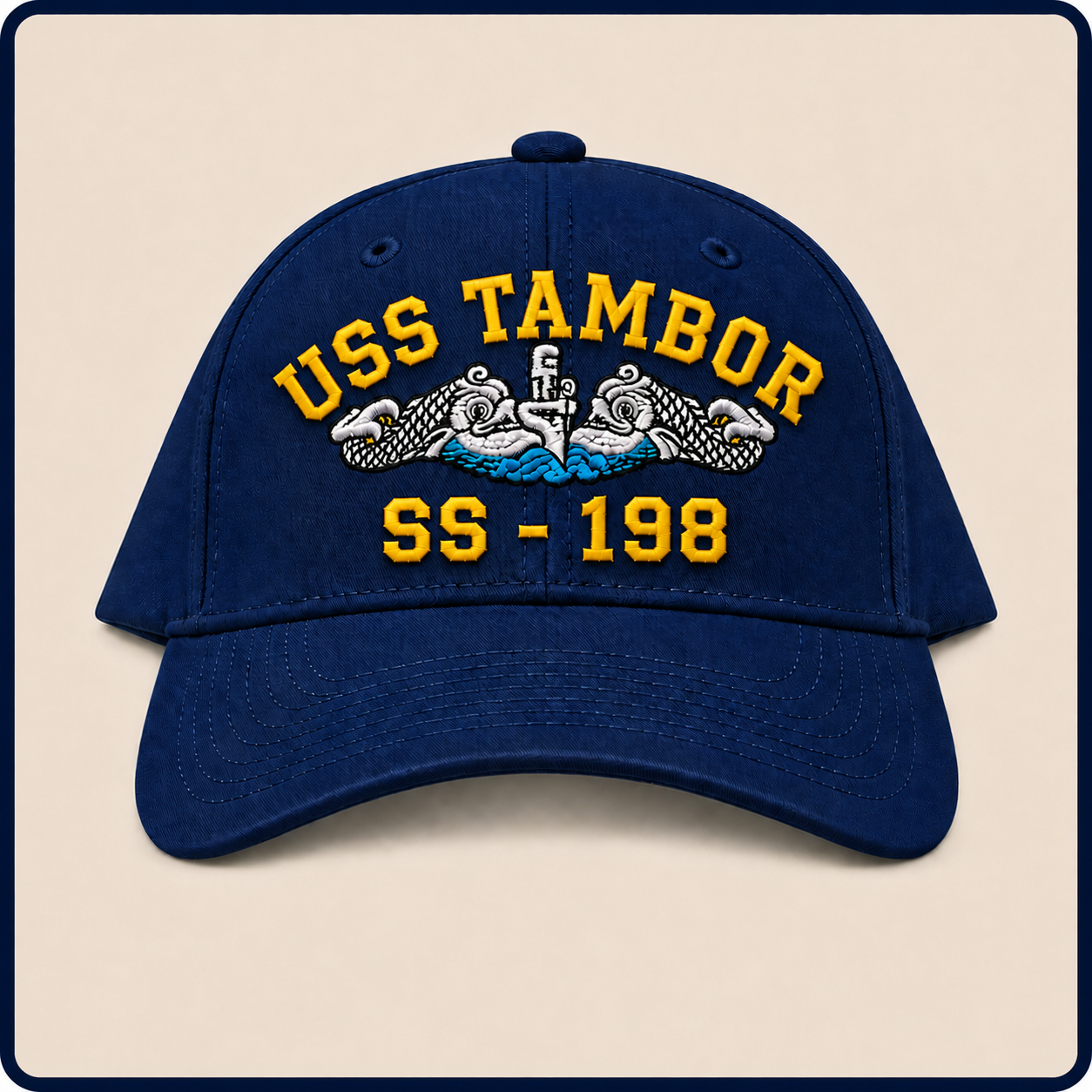 USS TAMBOR SS-198 HAT approved boat mockup