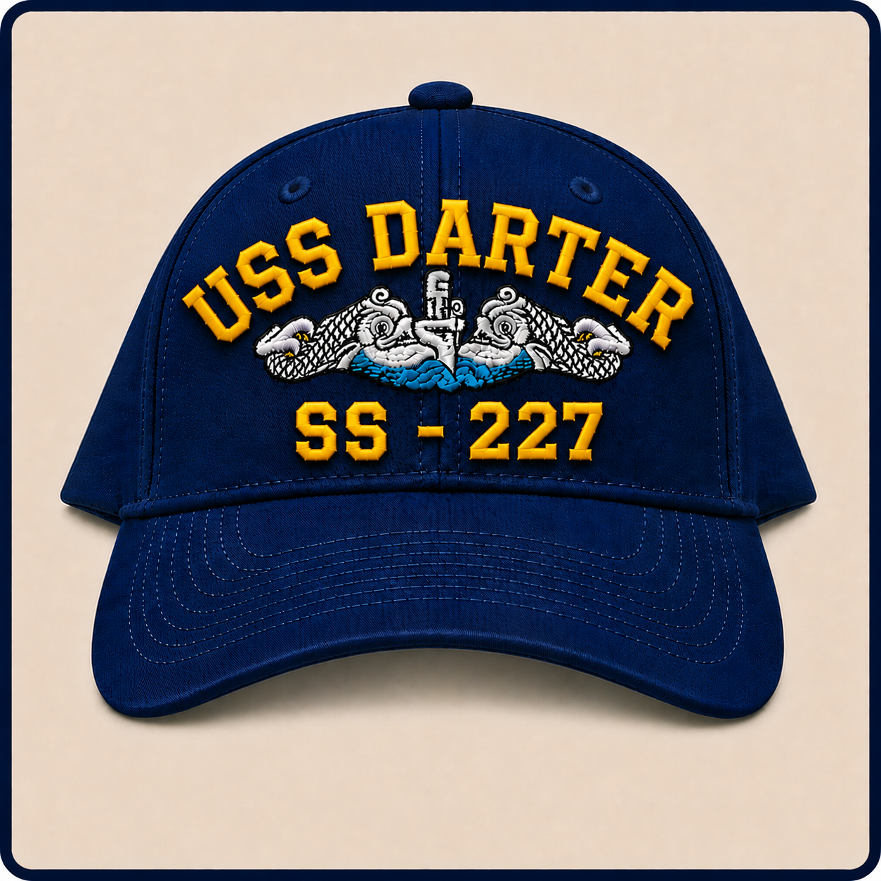 USS DARTER SS-227 HAT approved boat mockup