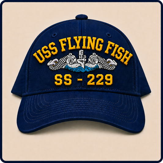 USS FLYING FISH SS-229 HAT approved boat mockup