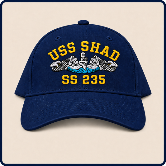 USS SHAD SS-235 HAT approved boat mockup