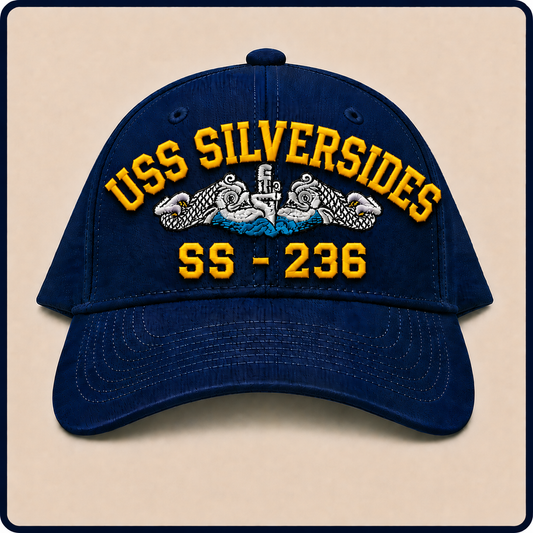USS SILVERSIDES SS-236 HAT approved boat mockup