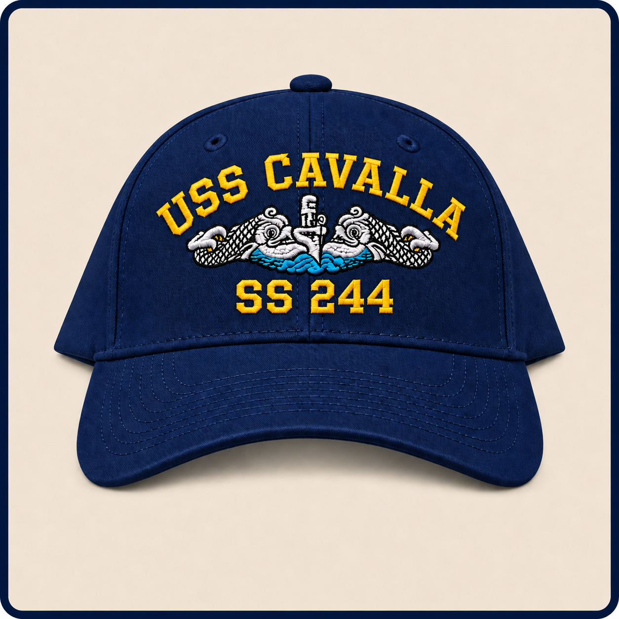 USS CAVALLA SS-244 HAT approved boat mockup