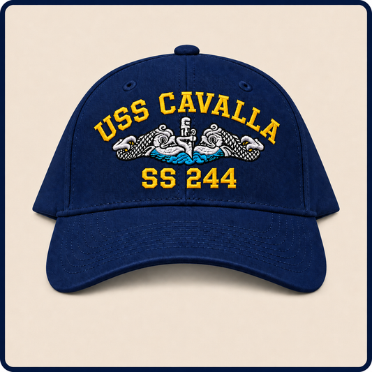 USS CAVALLA SS-244 HAT approved boat mockup