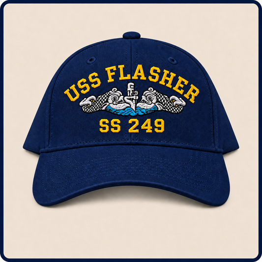 USS FLASHER SS-249 HAT approved boat mockup