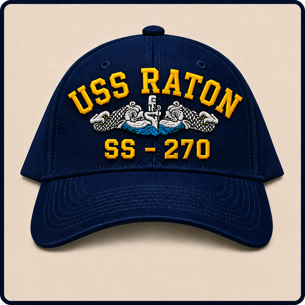 USS RATON SS-270 HAT approved boat mockup