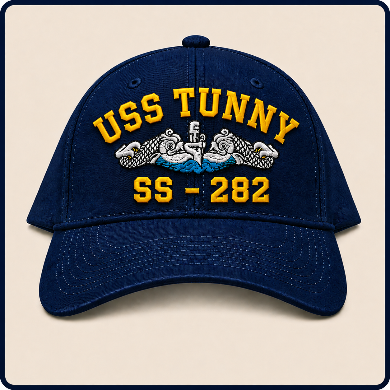USS TUNNY SS-282 HAT approved boat mockup