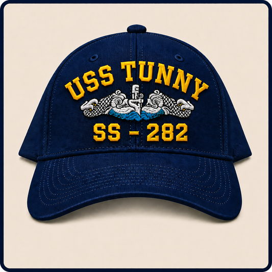 USS TUNNY SS-282 HAT approved boat mockup
