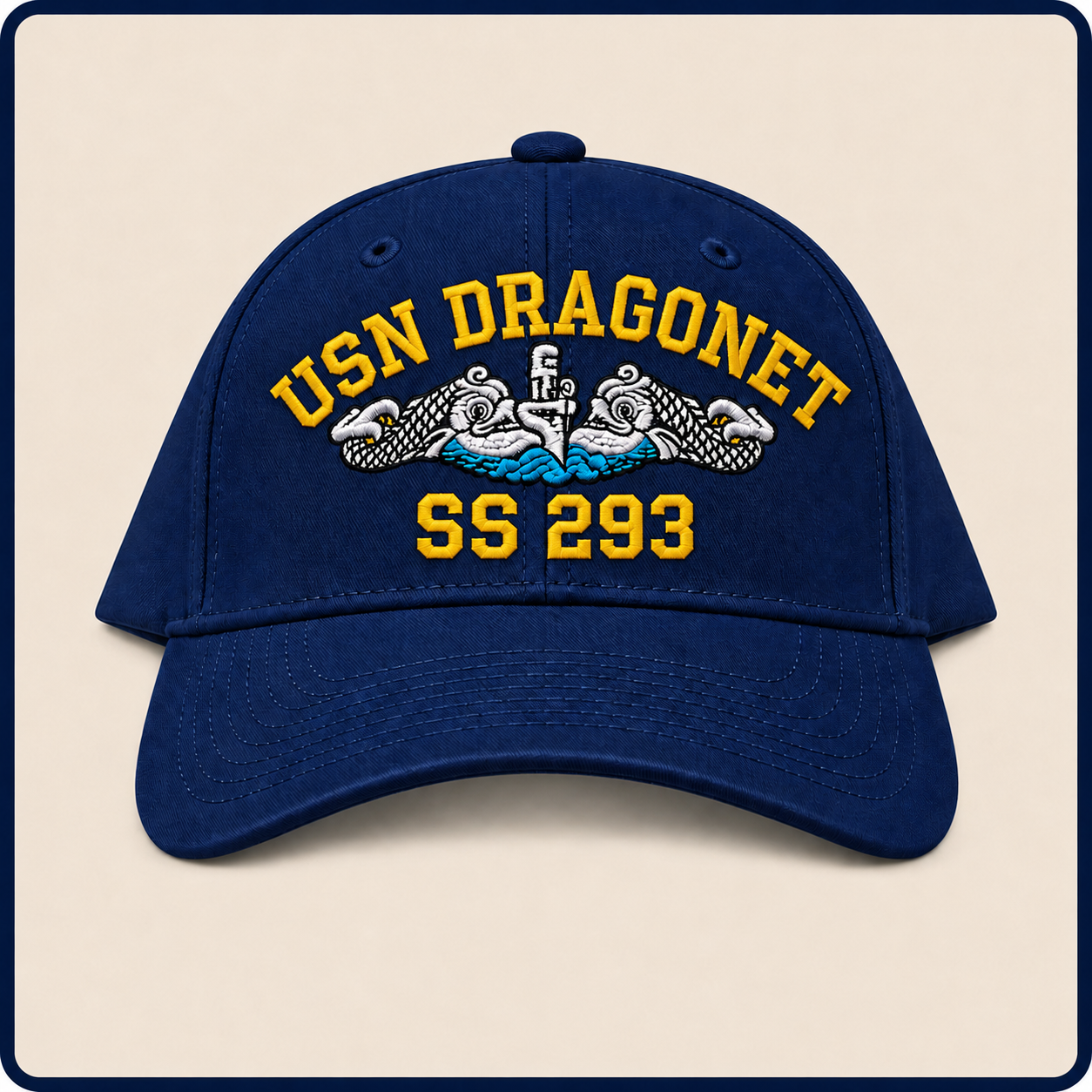 USS DRAGONET SS-293 HAT approved boat mockup
