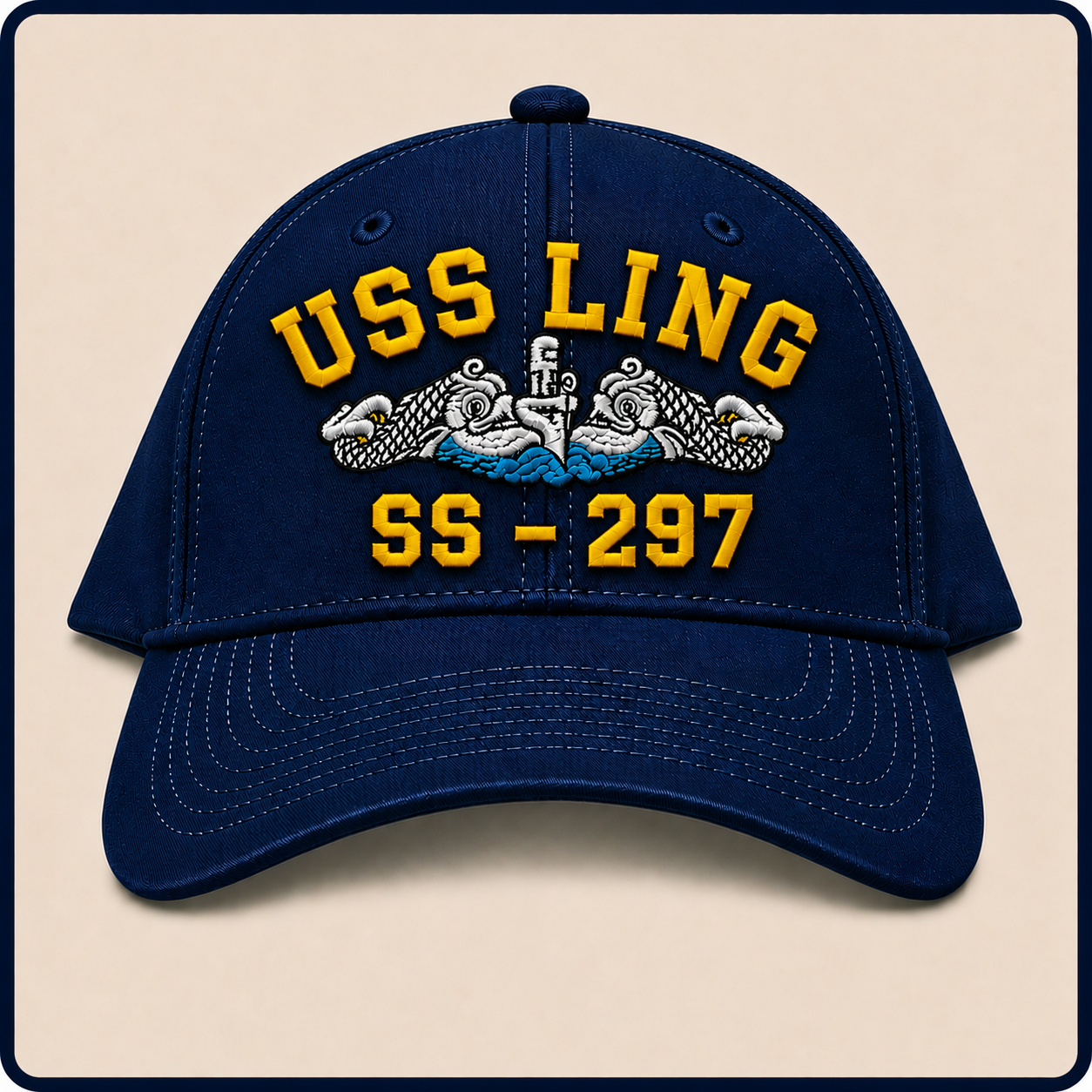 USS LING SS-297 HAT approved boat mockup