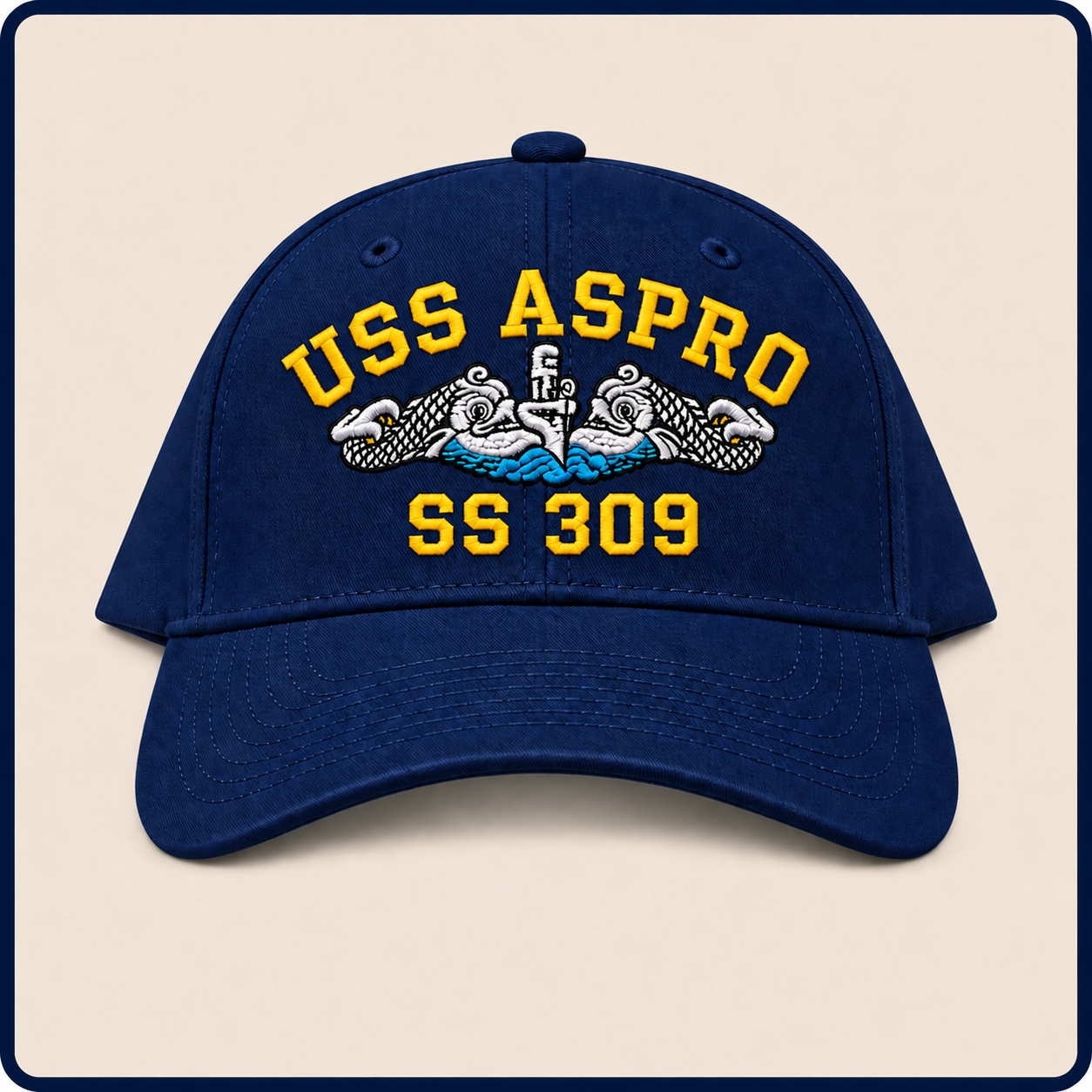 USS ASPRO SS-309 HAT approved boat mockup