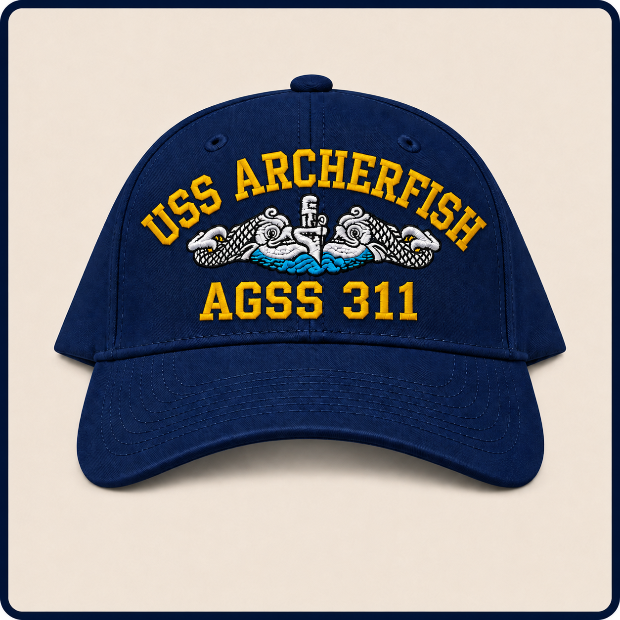 USS ARCHERFISH AGSS-311 HAT approved boat mockup