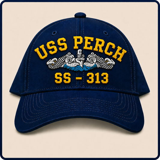 USS PERCH SS-313 HAT approved boat mockup