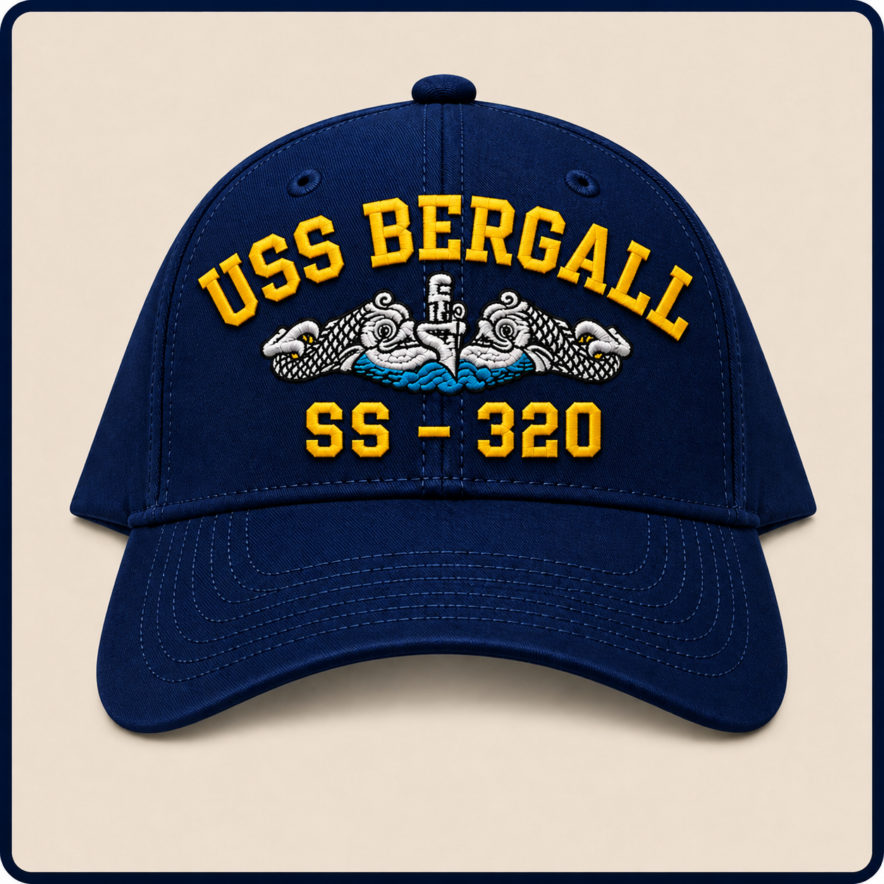 USS BURGALL SS-320 HAT approved boat mockup
