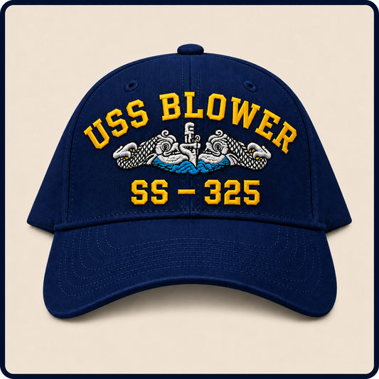 USS BLOWER SS-325 HAT approved boat mockup