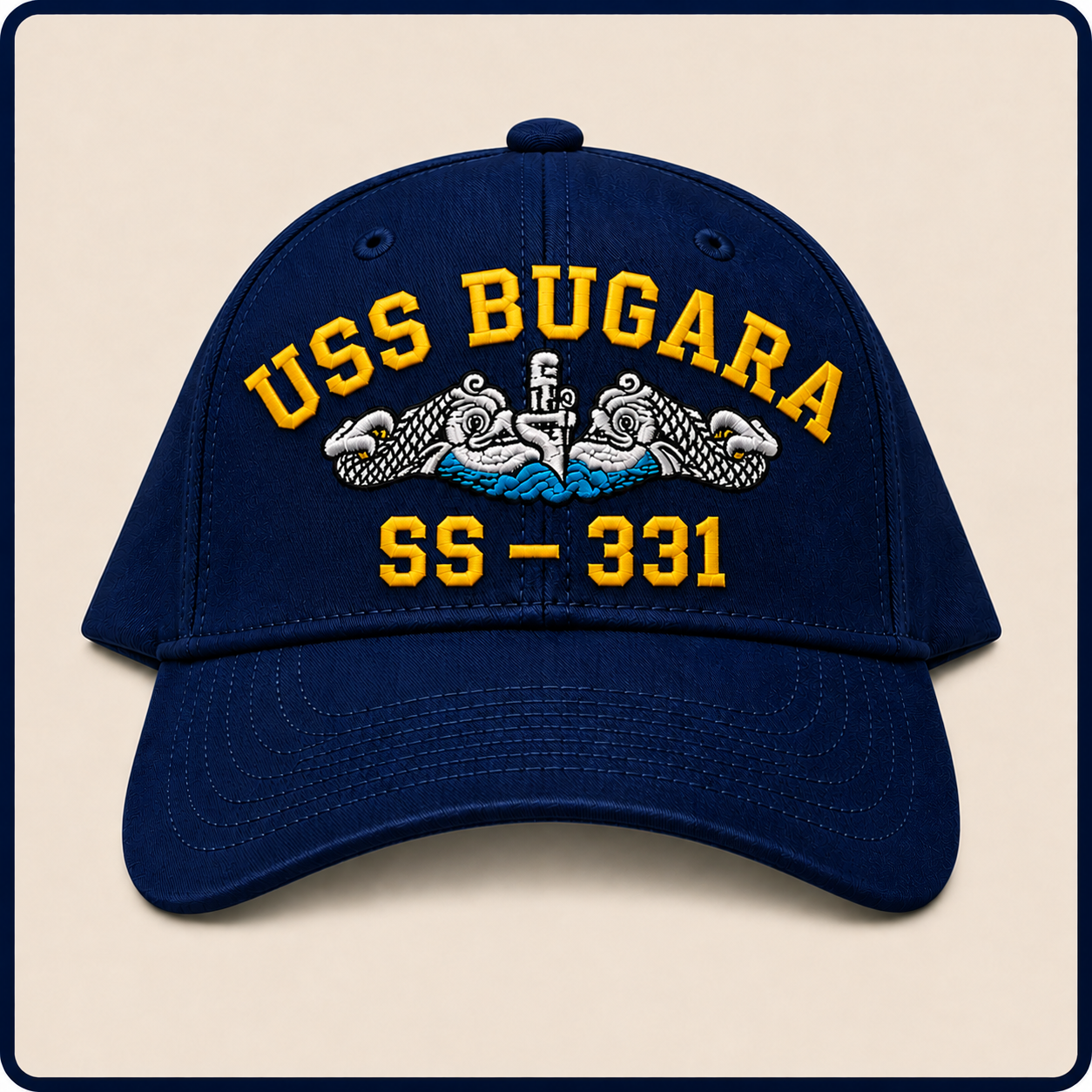 USS BOGARA SS-331 HAT approved boat mockup