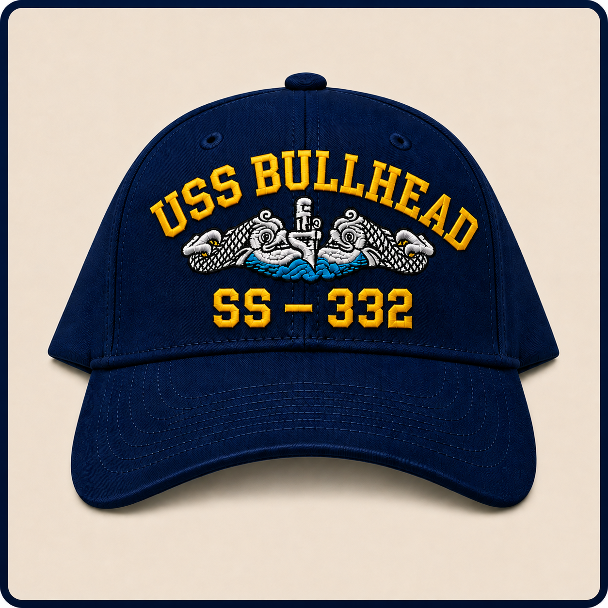 USS BULLHEAD SS-332 HAT approved boat mockup