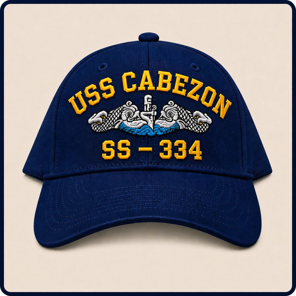 USS CABEZON SS-334 HAT approved boat mockup