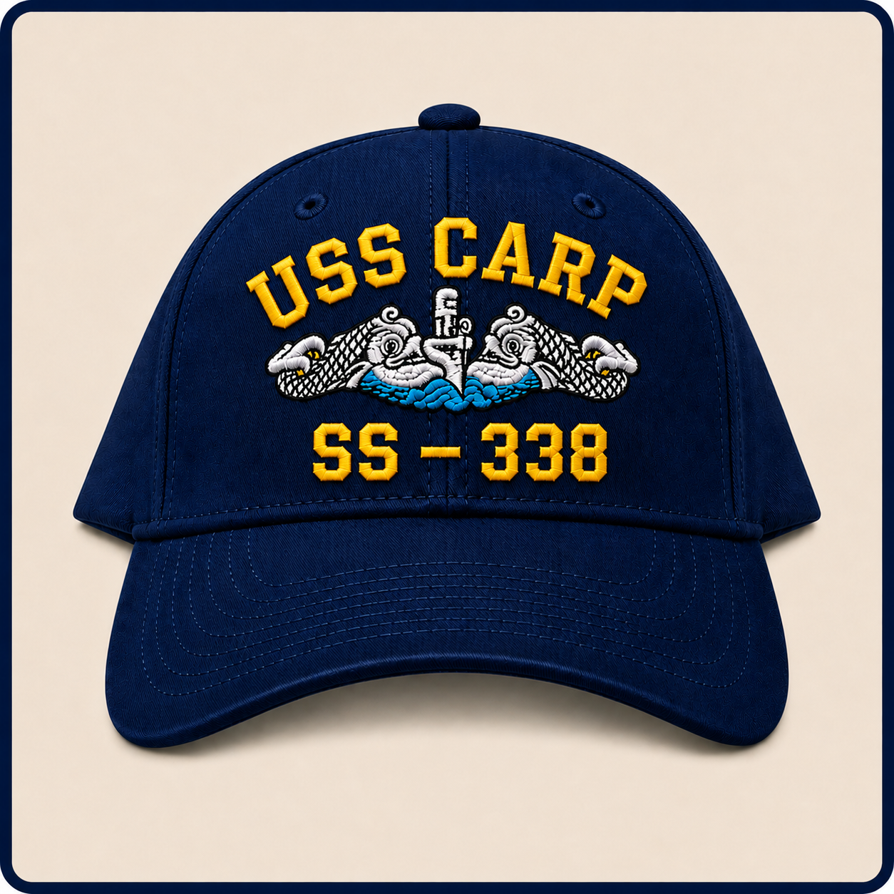 USS CARP SS-338 HAT approved boat mockup