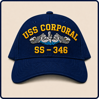 USS CORPORAL SS-346 HAT approved boat mockup