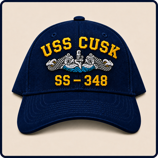 USS CUSK SS-348 HAT approved boat mockup