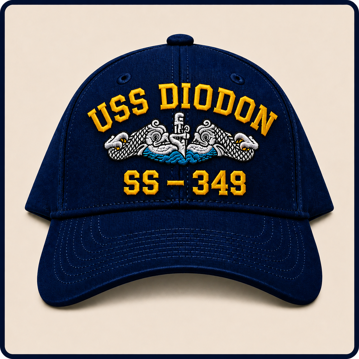 USS DIODON SS-349 HAT approved boat mockup